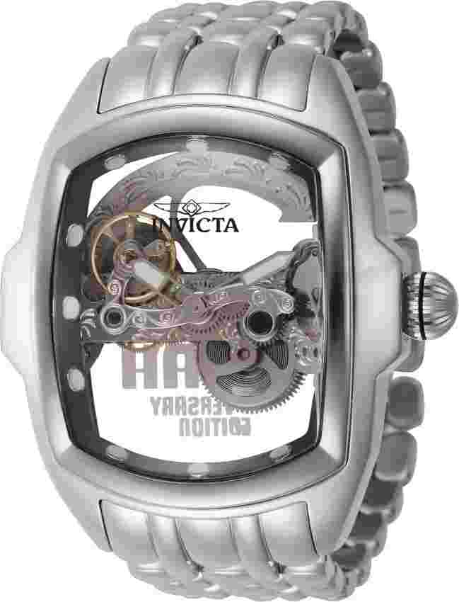 Invicta Lupah Automatic Black Transparent Dial Men's Watch 45894