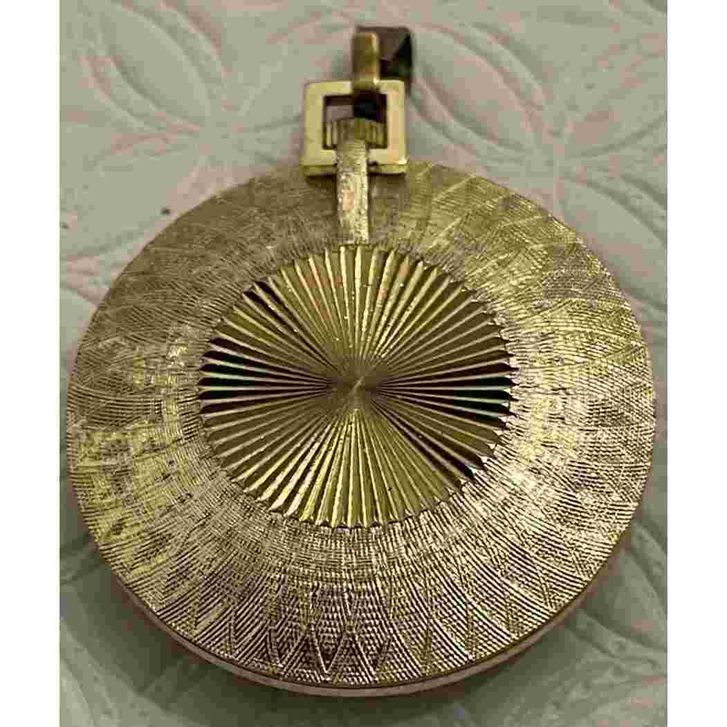 Capri by Mepa Mechanical Wind Up Necklace Pendant Watch Mint Swiss made vintage