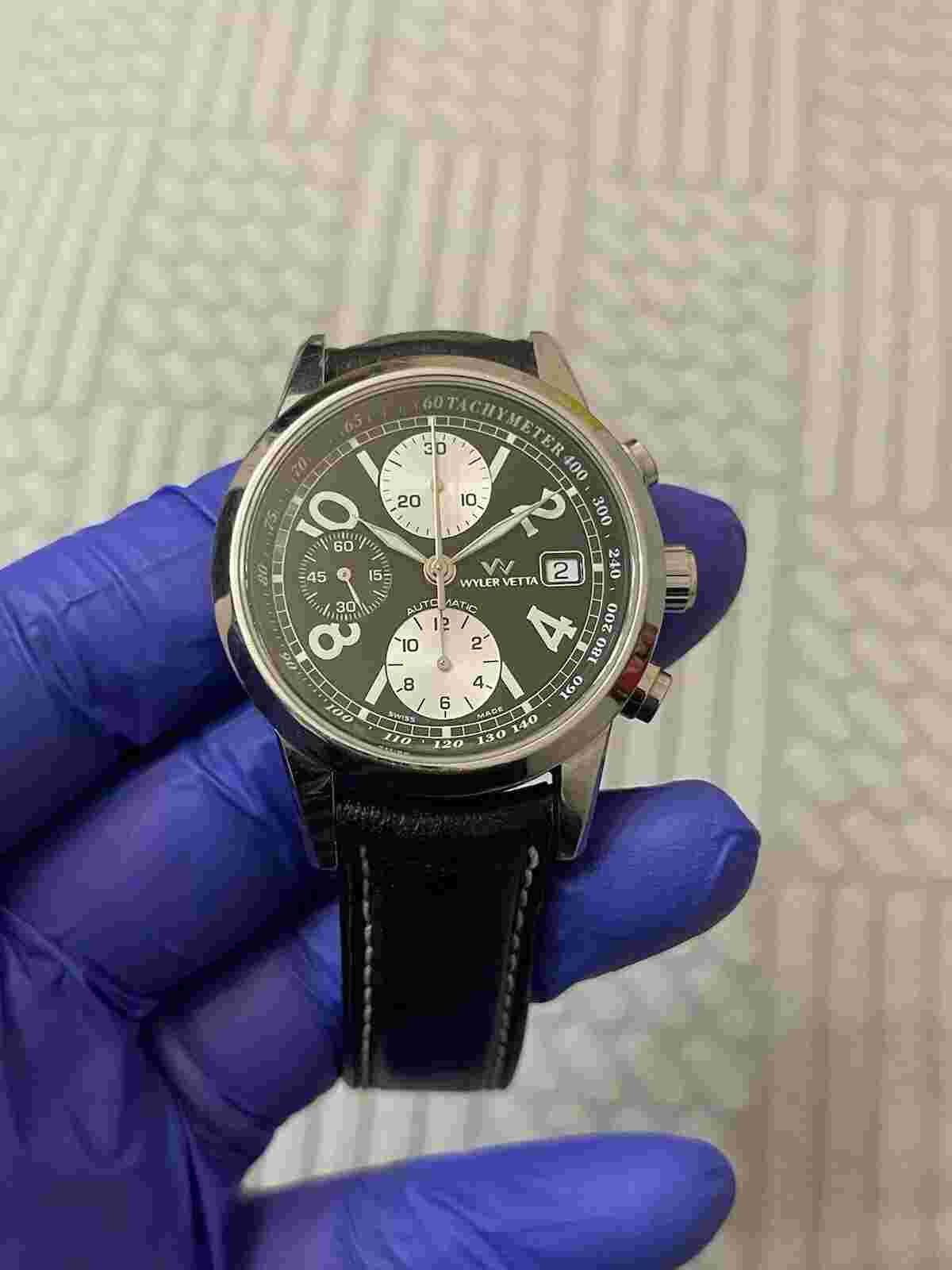 Wyler Vetta Men's Mod. WV 0039 EE Automatic Chronograph Valjoux 7750 39mm Swiss