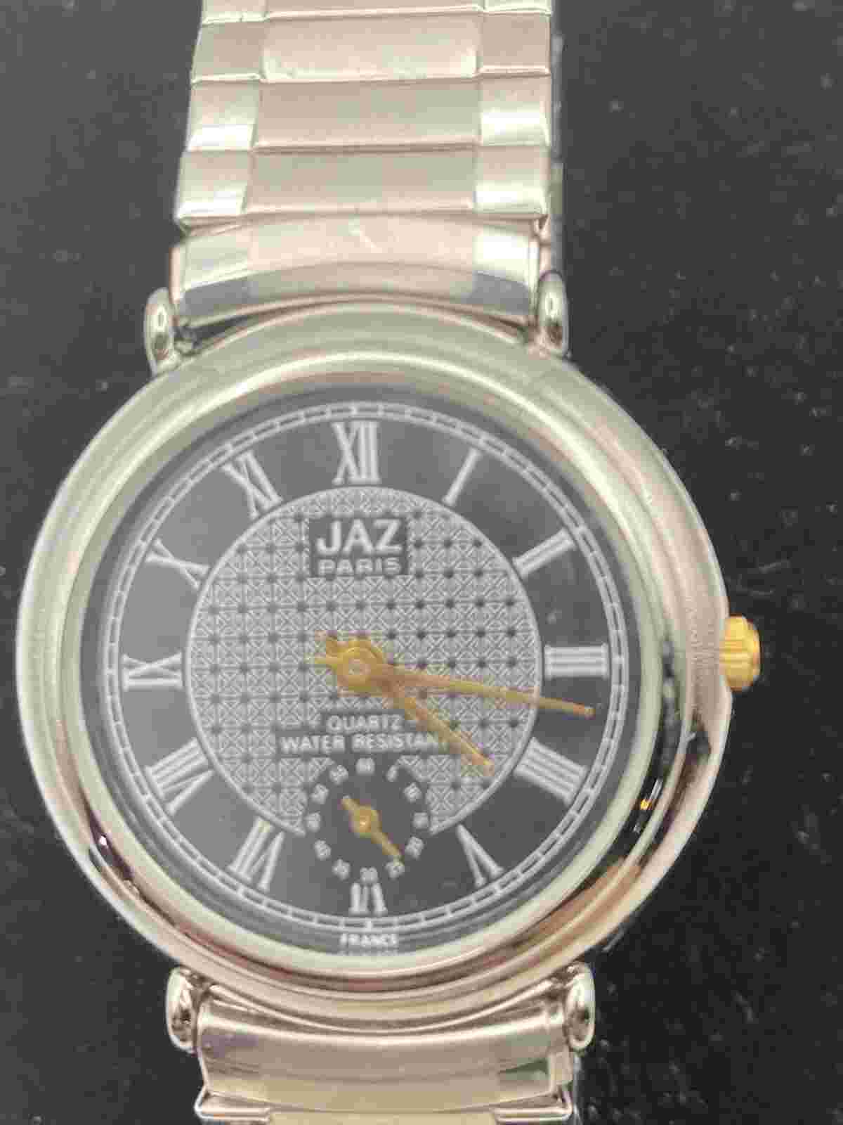 Vintage JAZ Paris Y3 XN10 Women’s Watch Quartz Water Resistant Silver Tone Band