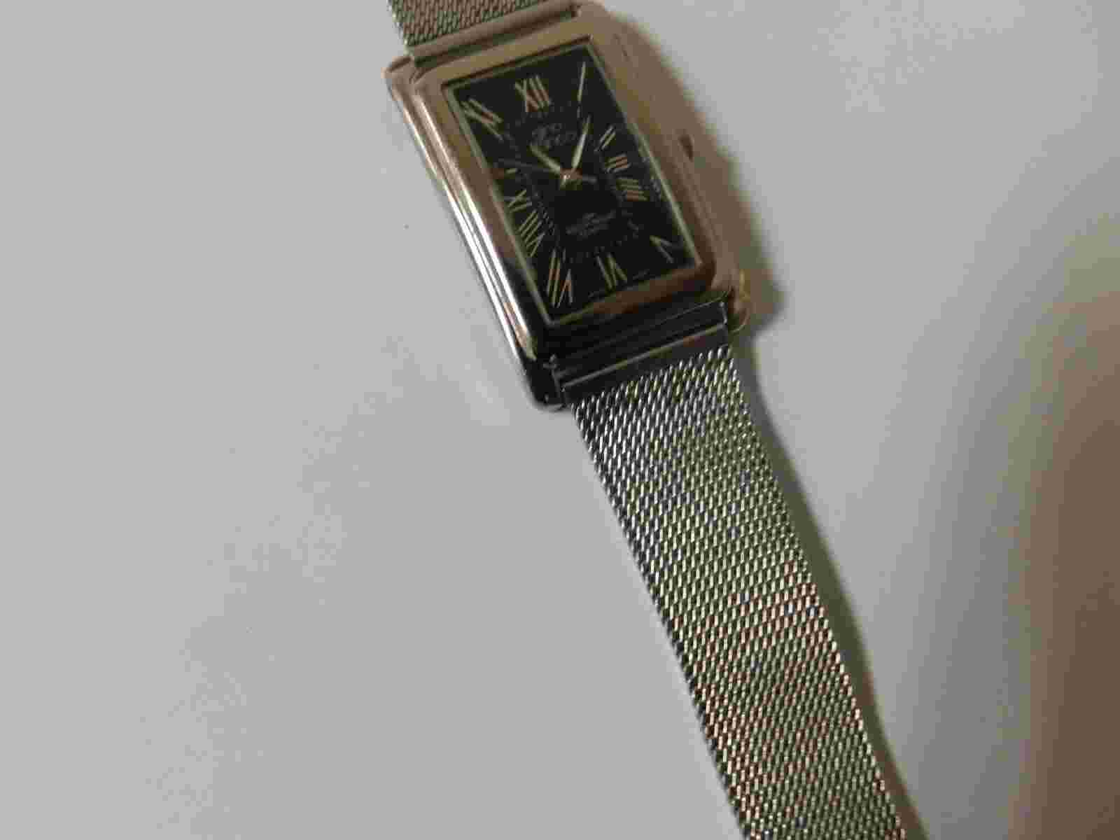 GINO FRANCO 30M QUARTZ WATCH GOLD BAND NICE