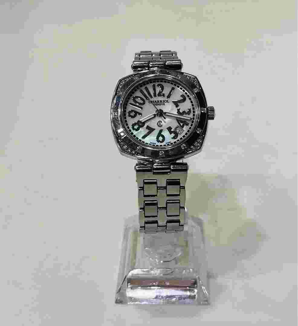 Philip Charriol Alexander Eh 50Th Limited Edition Diamond Watch Luxury Used