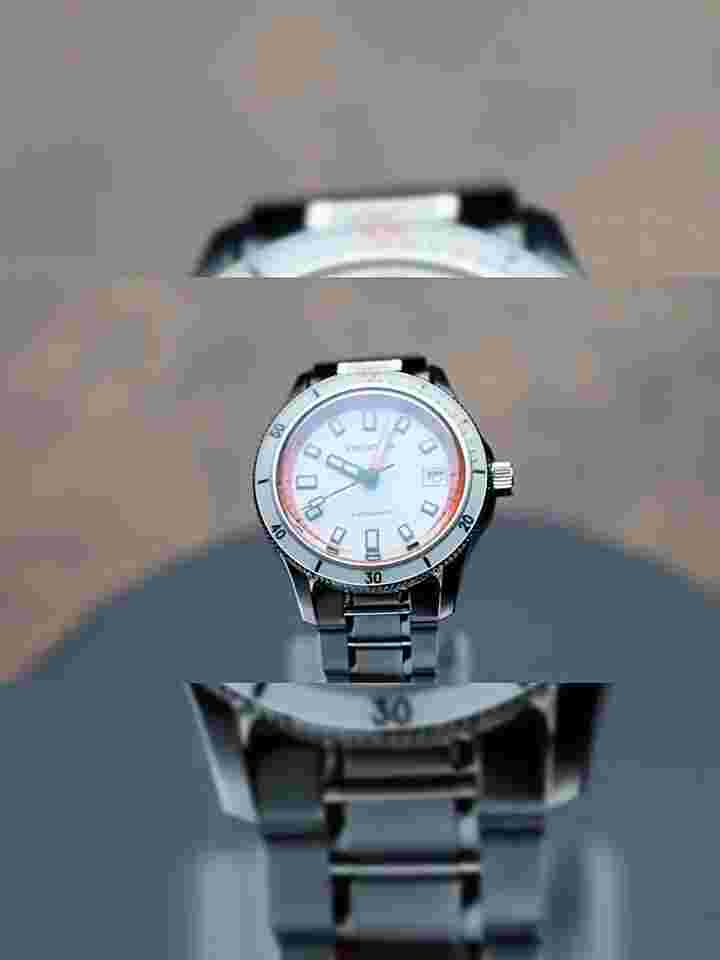 Proxima Men Automatic Watch 39mm Wristwatch 10Bar Luminous Enamel Dial NH35