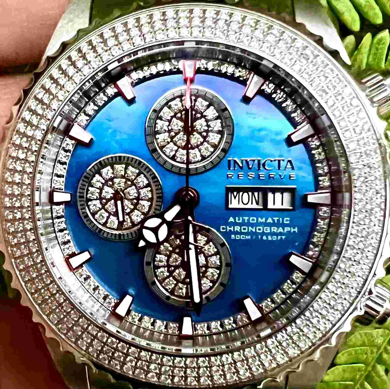 Invicta Men 23288 Pro Diver Elite New 2.45ctw Diamond Swiss 7750 Limited Watch