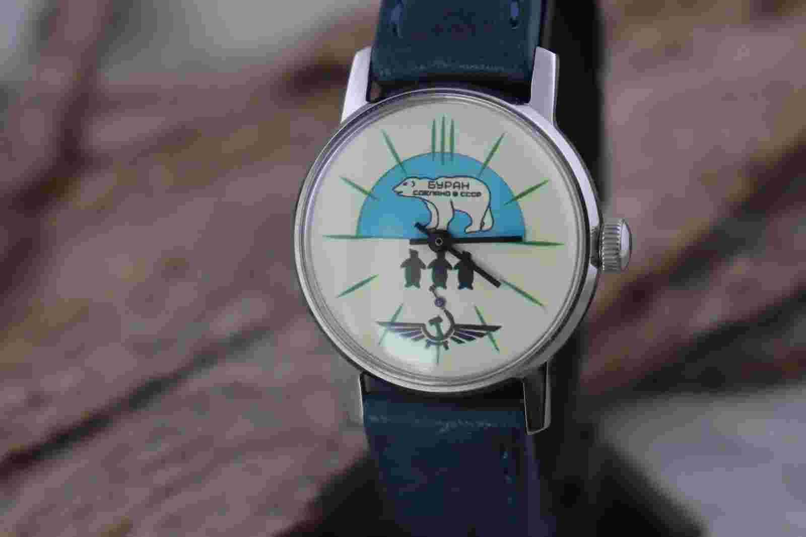 Watch Buran. Watches for men. Gift for Him Collectible mechanical watch Vintage