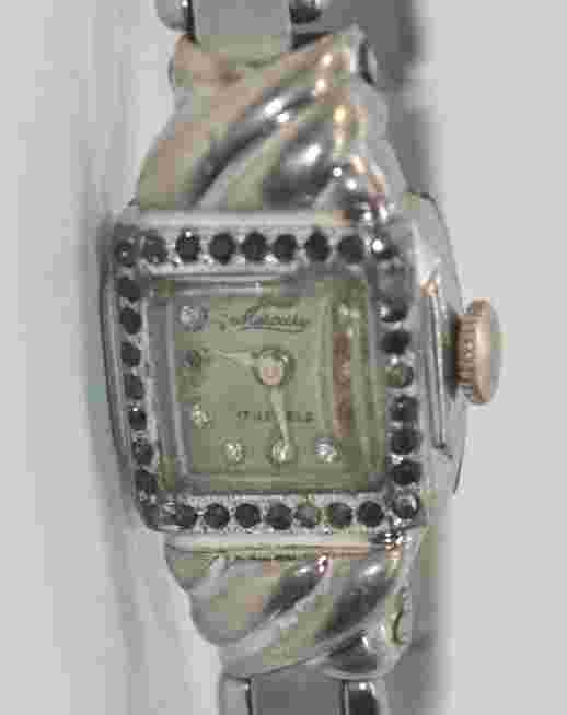Antique Art Deco ''MERCURY'' womens watch, runs, needs serviced  RARE