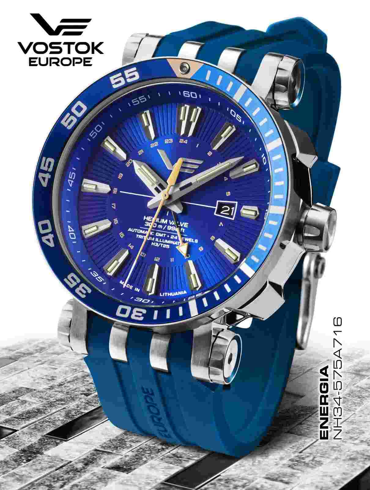 Vostok Europe Energia Rocket Automatic NH34 - 575A716