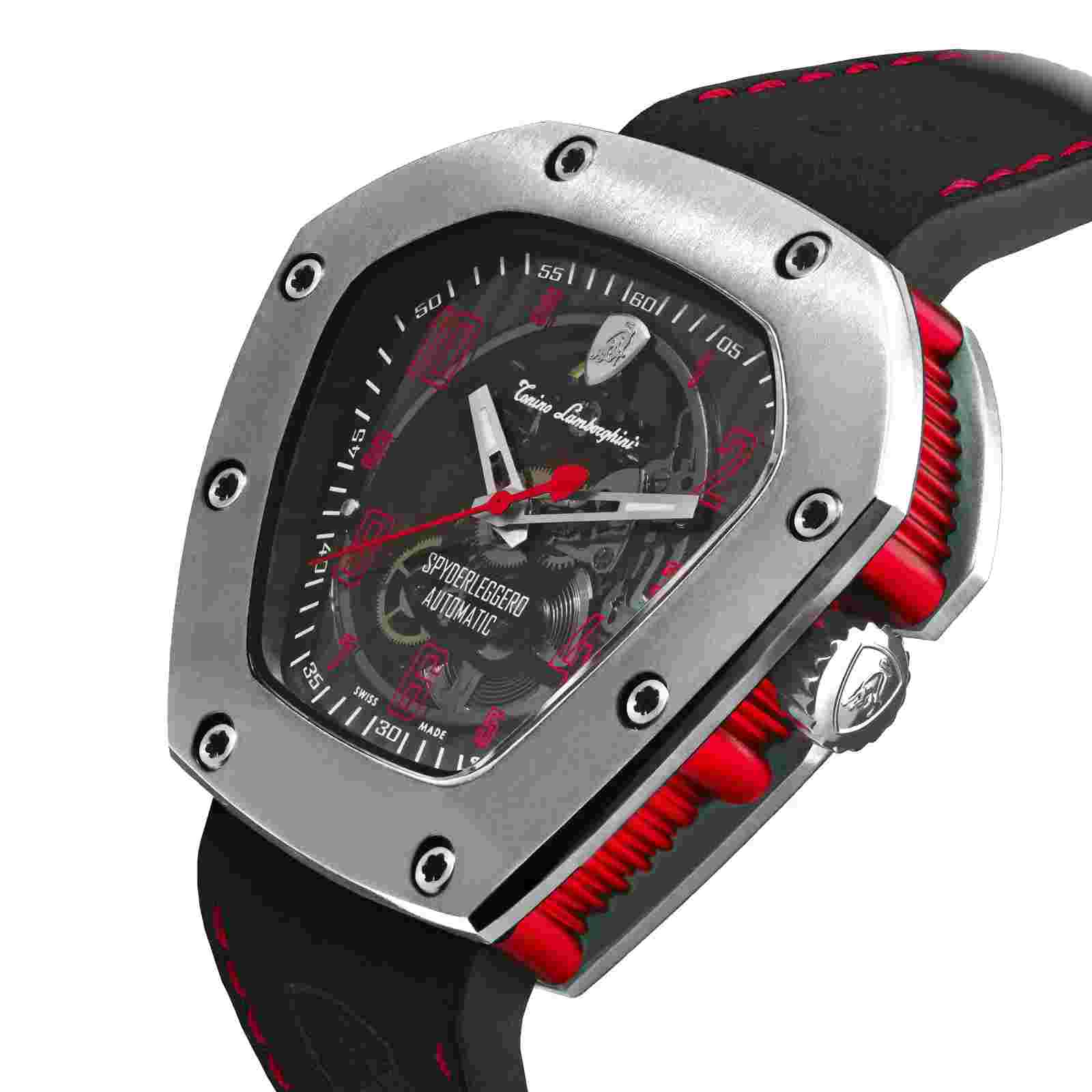 Tonino Lamborghini Spdrlegro 51.5mm Automatic Wristwatch TLF-T06-2