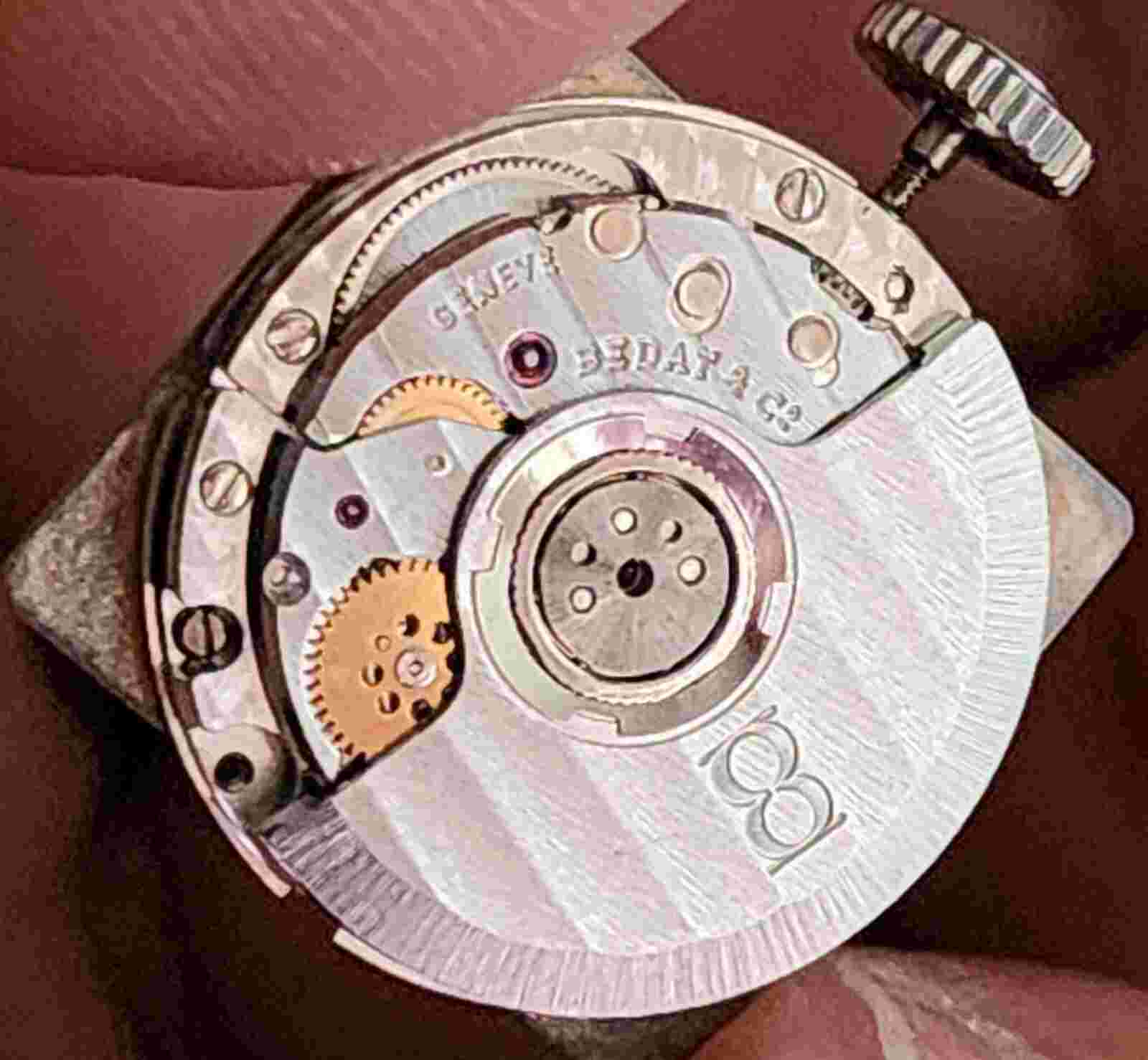 BEDAT&Co 7  DIamond Date Guillouche Dial ,Automatic Movement  & Crown AS IS.