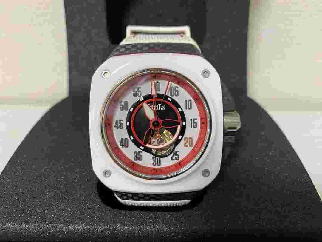 Gorilla Watch Fastback GT Legacy Tokyo Automatic Winding Limited Red White Black