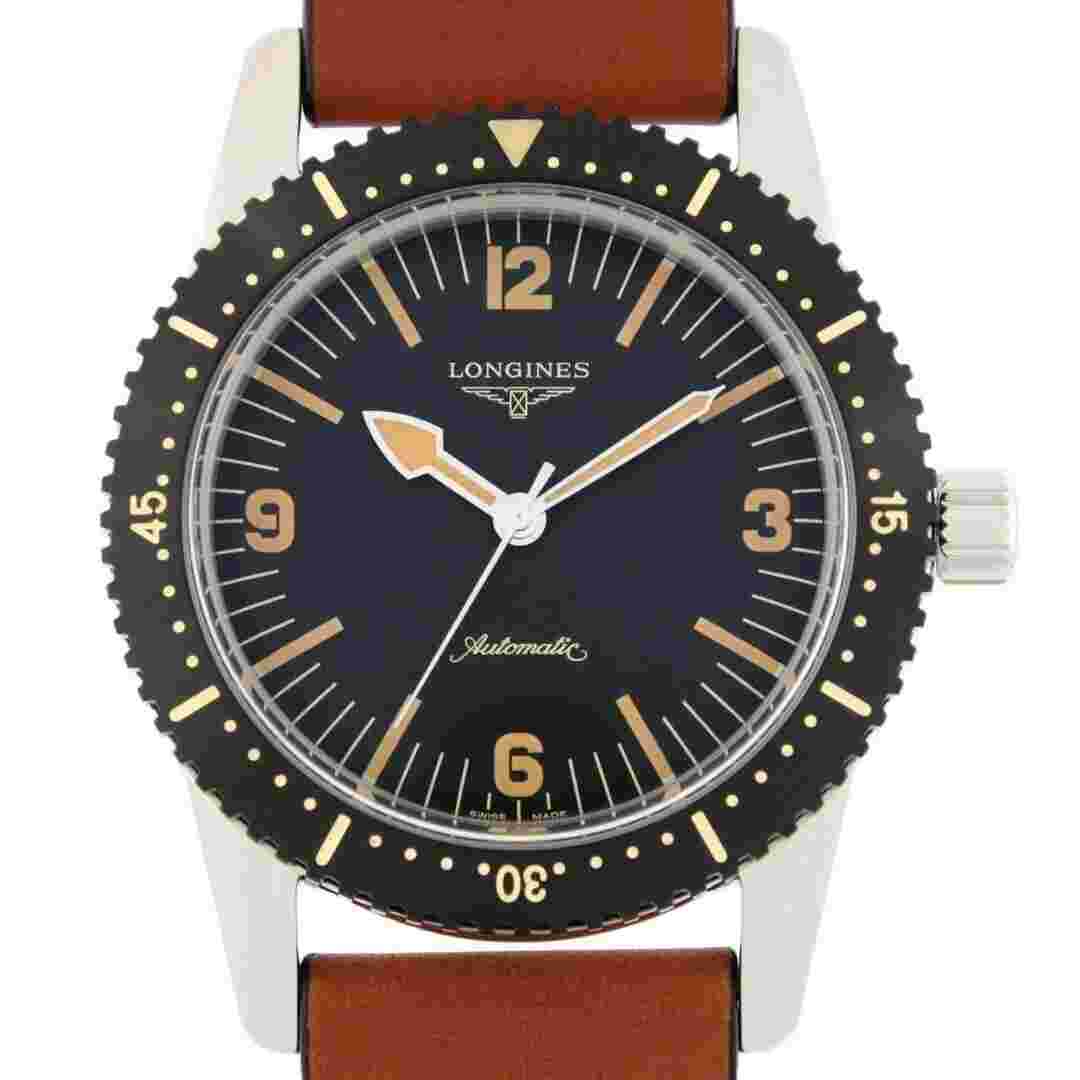 Longines Heritage Men's Black Watch - L2.822.4