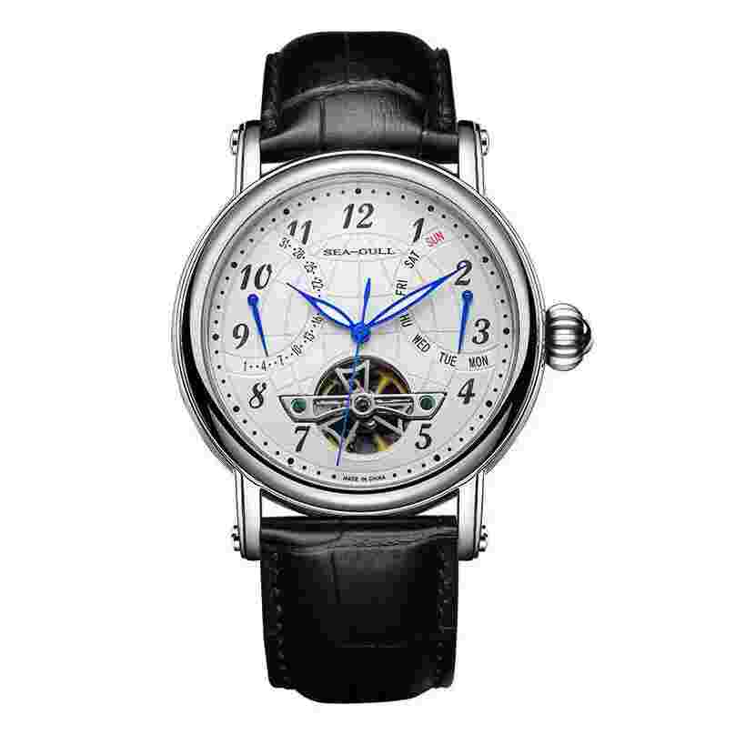 FLYWHEEL 1128 Sea-Gull Reference 819.13.1128 Mechanical Self-winding Mens Watch