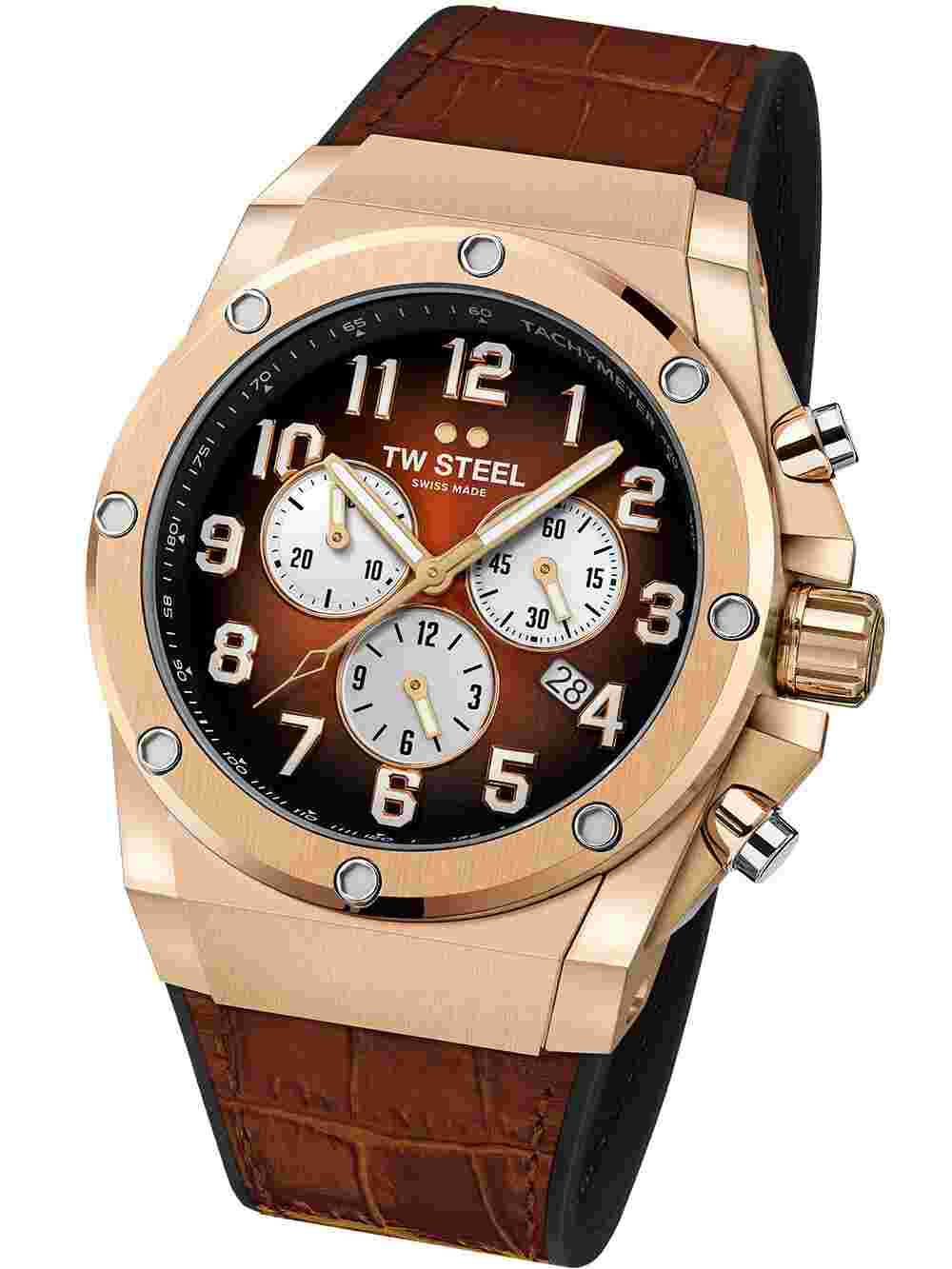 TW-Steel ACE132 ACE Genesis Chronograph limited edition Mens Watch 44mm 20ATM