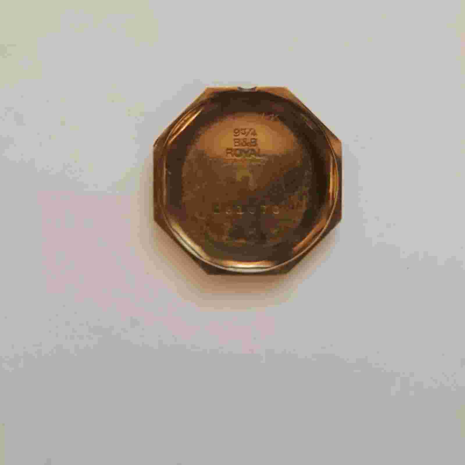 VTG  LADIES PENDANT SMALL SIZE WATCH  B&B Royal GF CASE