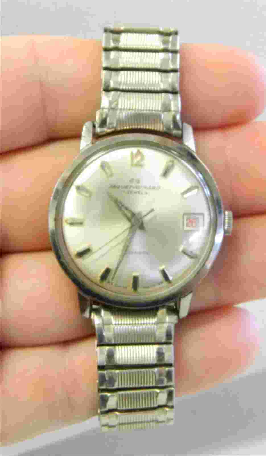 Vintage Jaquet Girard 17 Jewel 17J Automatic Wristwatch Swiss Watch