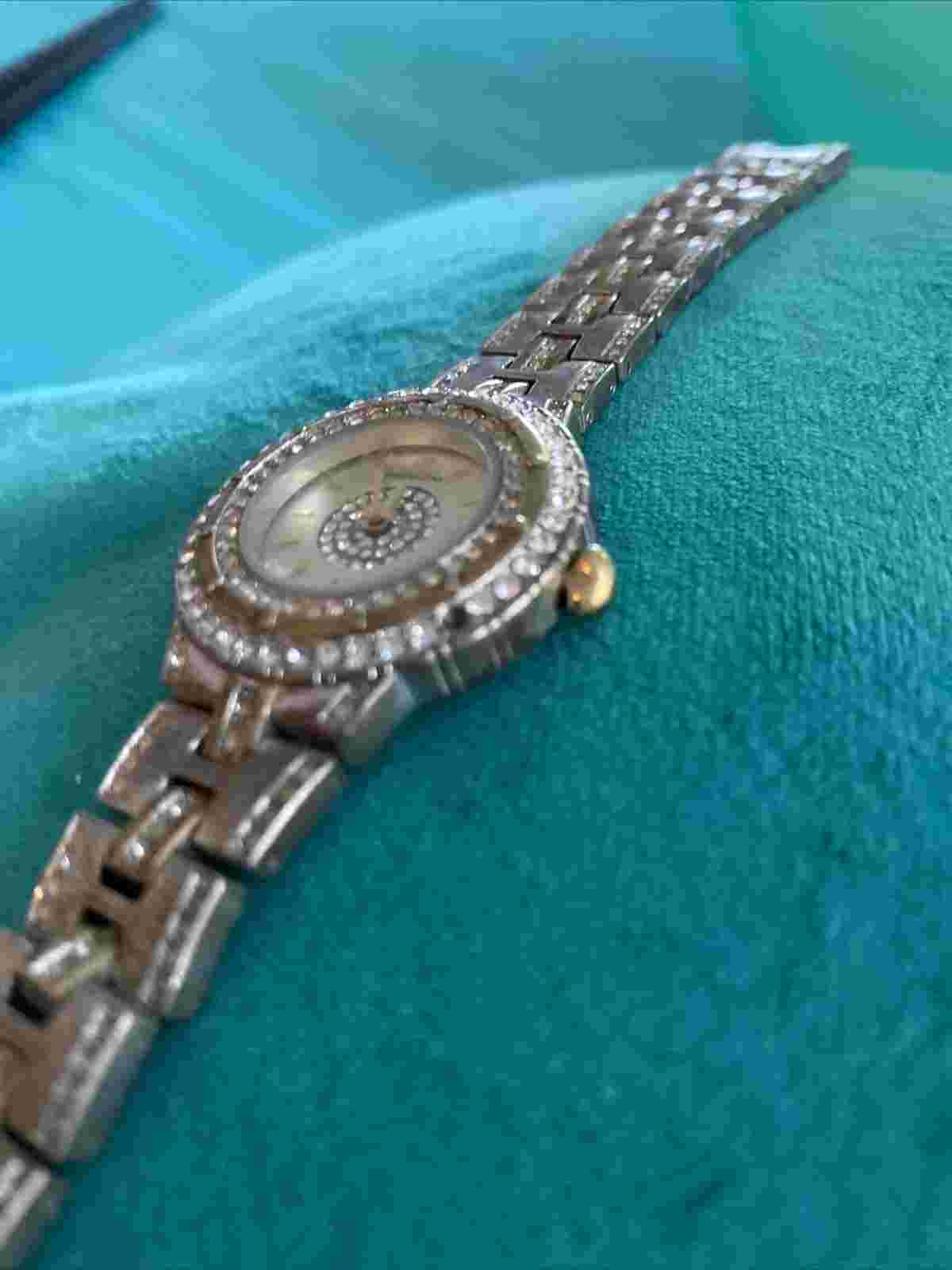 Jennifer Lopez Watch NEW BATTERY Rhinestone Pc21ae
