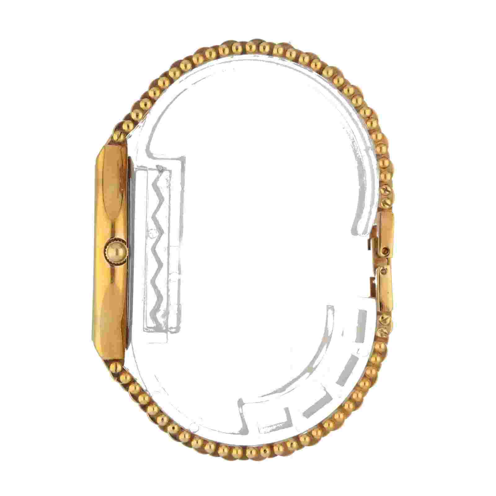 Revue 71038 White Dial Gold Plated Stainless Steel Swiss Quartz Women's Watch