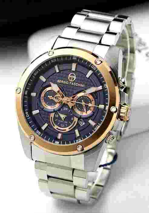 Sergio Tacchini ST.1.10133.6 Dual Time Men's Wristwatch