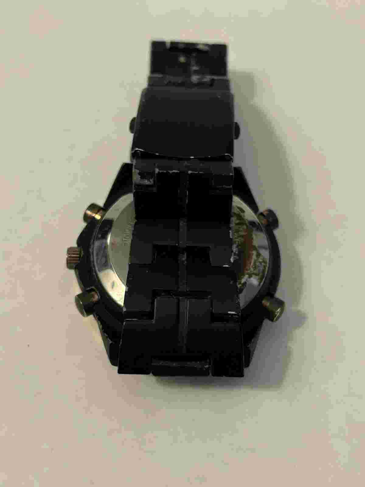 US POLO ASSN watch Black and Rose Gold Colored Dial Bezel 8269 Quartz wristwatch