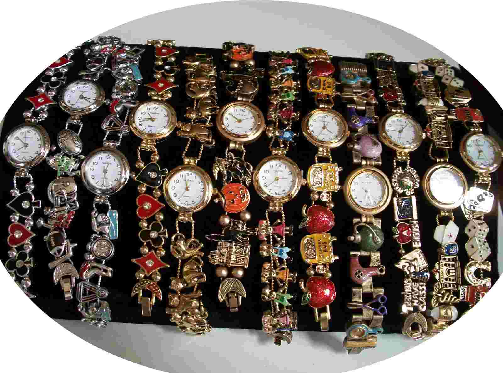 Women's Football, Animal, Barber, Teacher, Swimmer, Fruit, USA Flag Watches