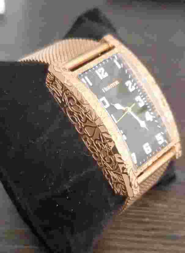 Heritor, Jefferson.. Rose Gold Stainless.. With Millanese Bracelet