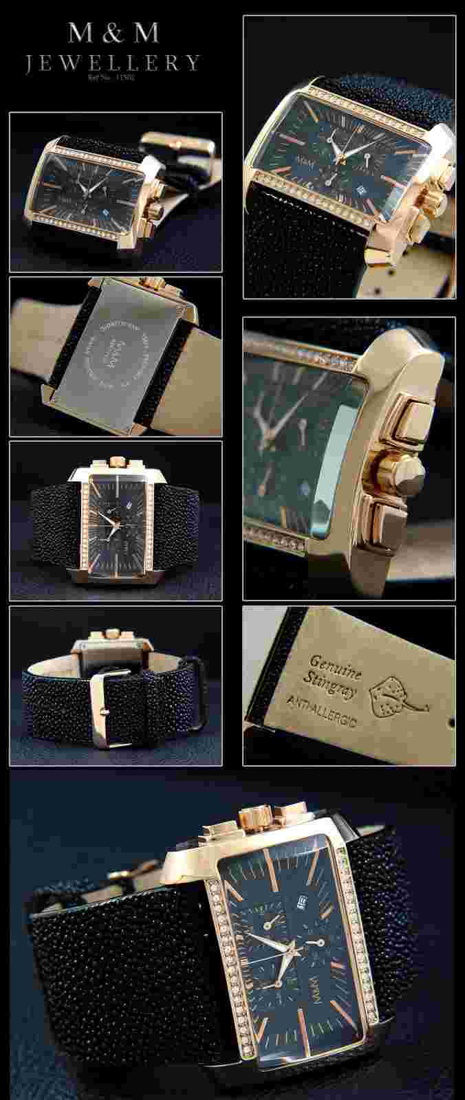 Luxury & Elegant M&M Women's Watch in Brown Dreamlike New