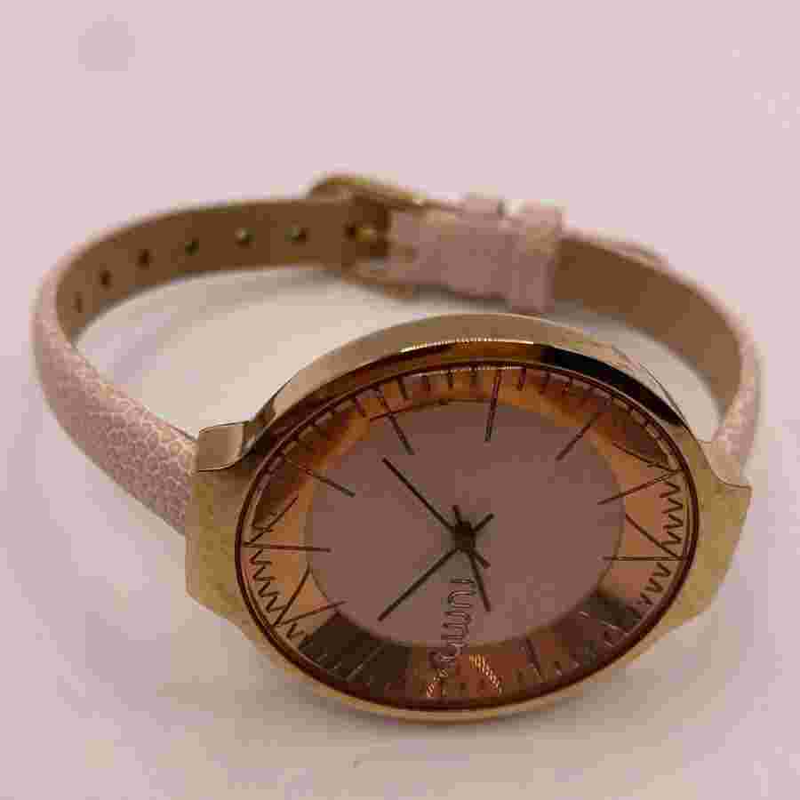 Rumba Time Pink Stainless Steel Water Resistant Watch