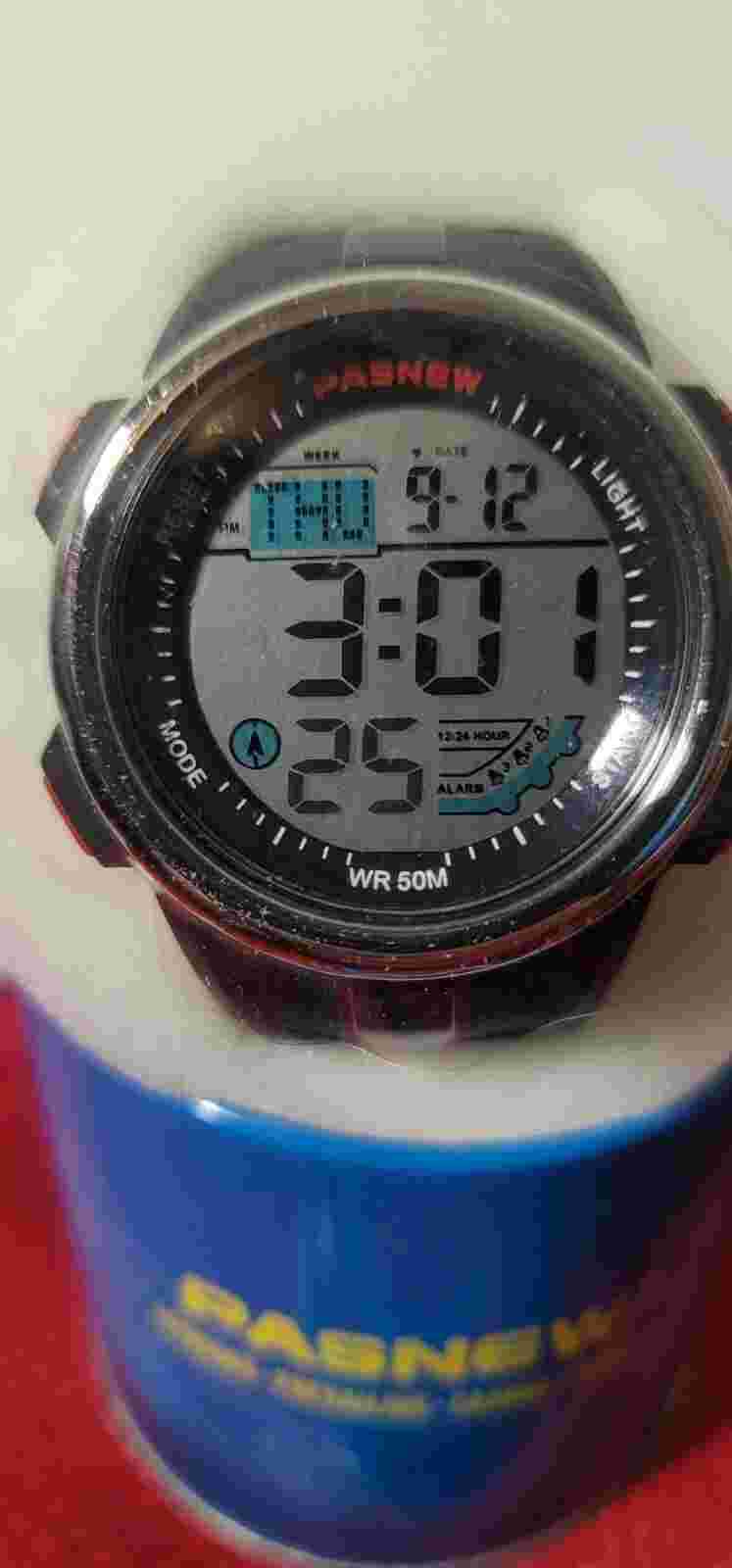 PASNEW Boys Watch Analog Digital Dual Time Watch Waterproof Sports Boys / Girls