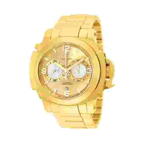 Invicta Reserve 19723 56mm Man of War Swiss Automatic Chronograph GMT Mens Watch