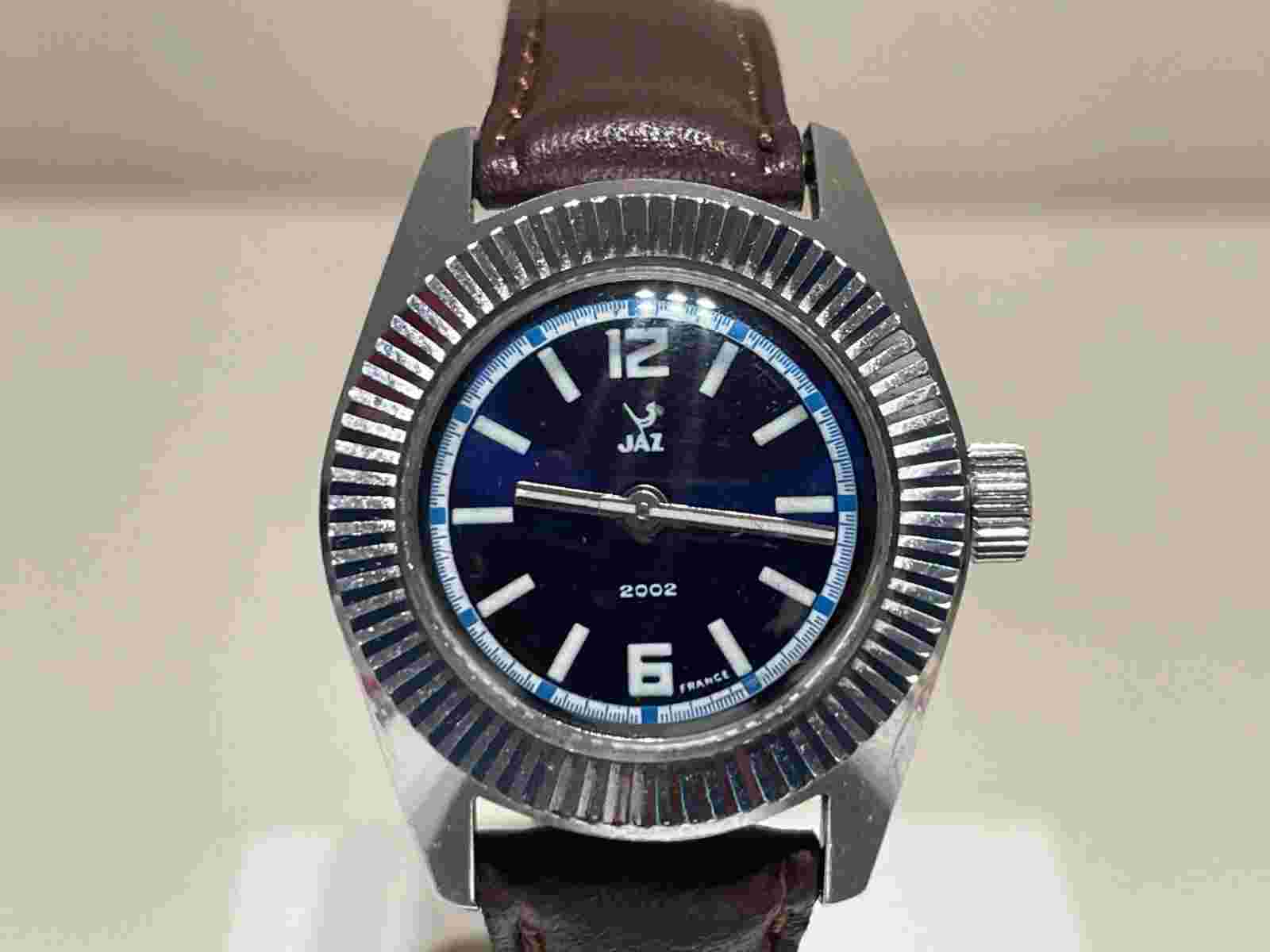 VINTAGE COLLECTIBLE SPORT DIVER STYLE FRANCE MECHANICAL LADIES WATCH "JAZ" 2002