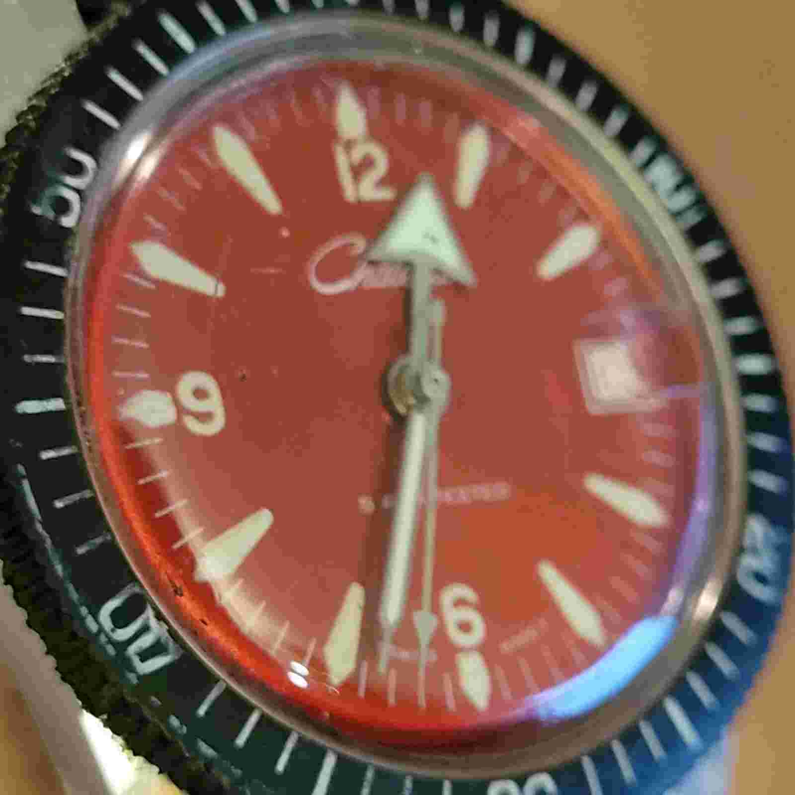 Chateau 1970’s Rare Vintage Swiss Diver's Watch - Just Serviced Works Great!