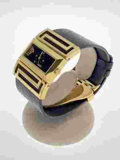 Gianni Versace K453559 Quartz Analog Stainless Women's Watch Swiss Made Preowned