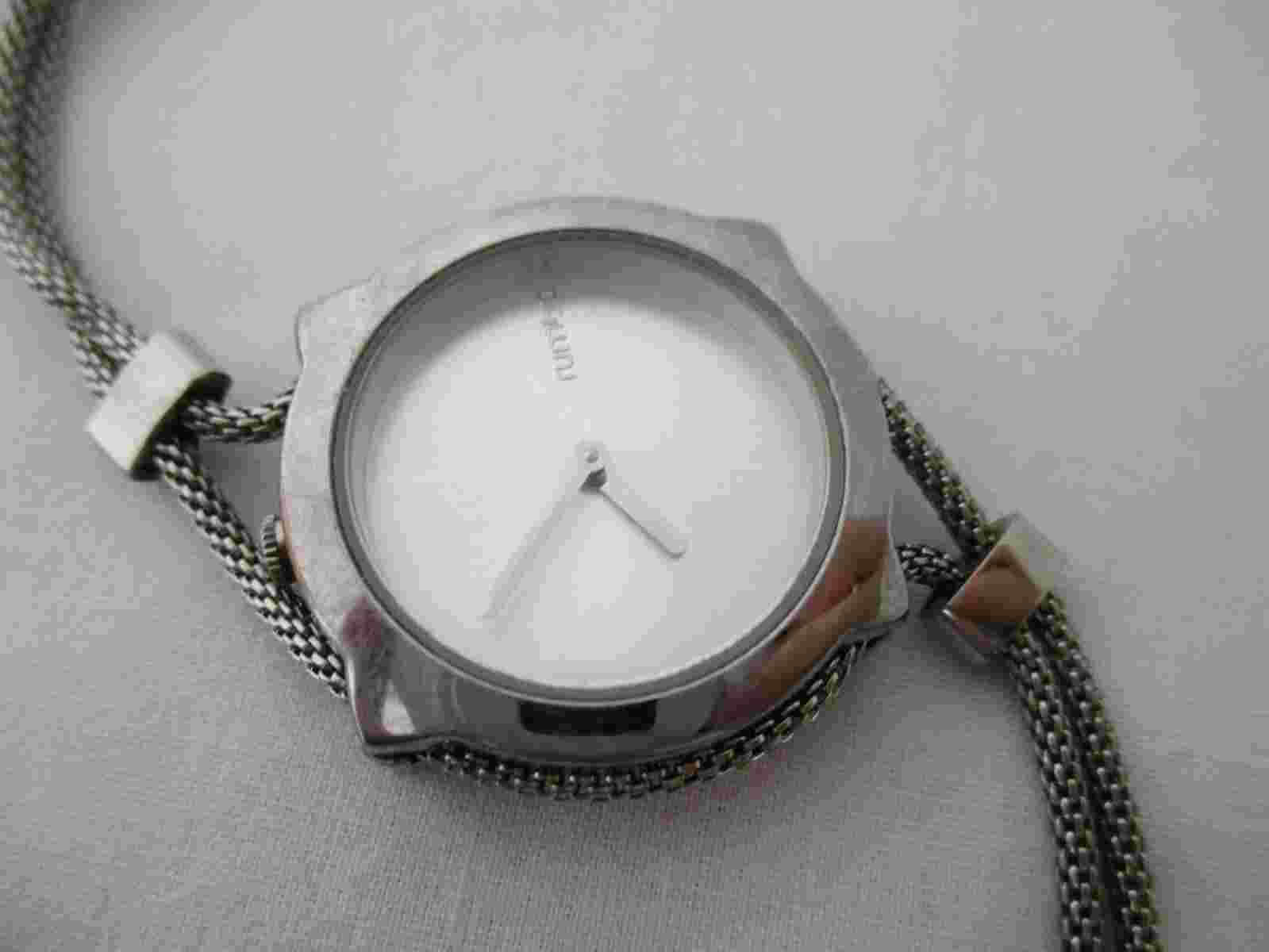 Rumba Women's Silver Toned Watch Bracelet Band