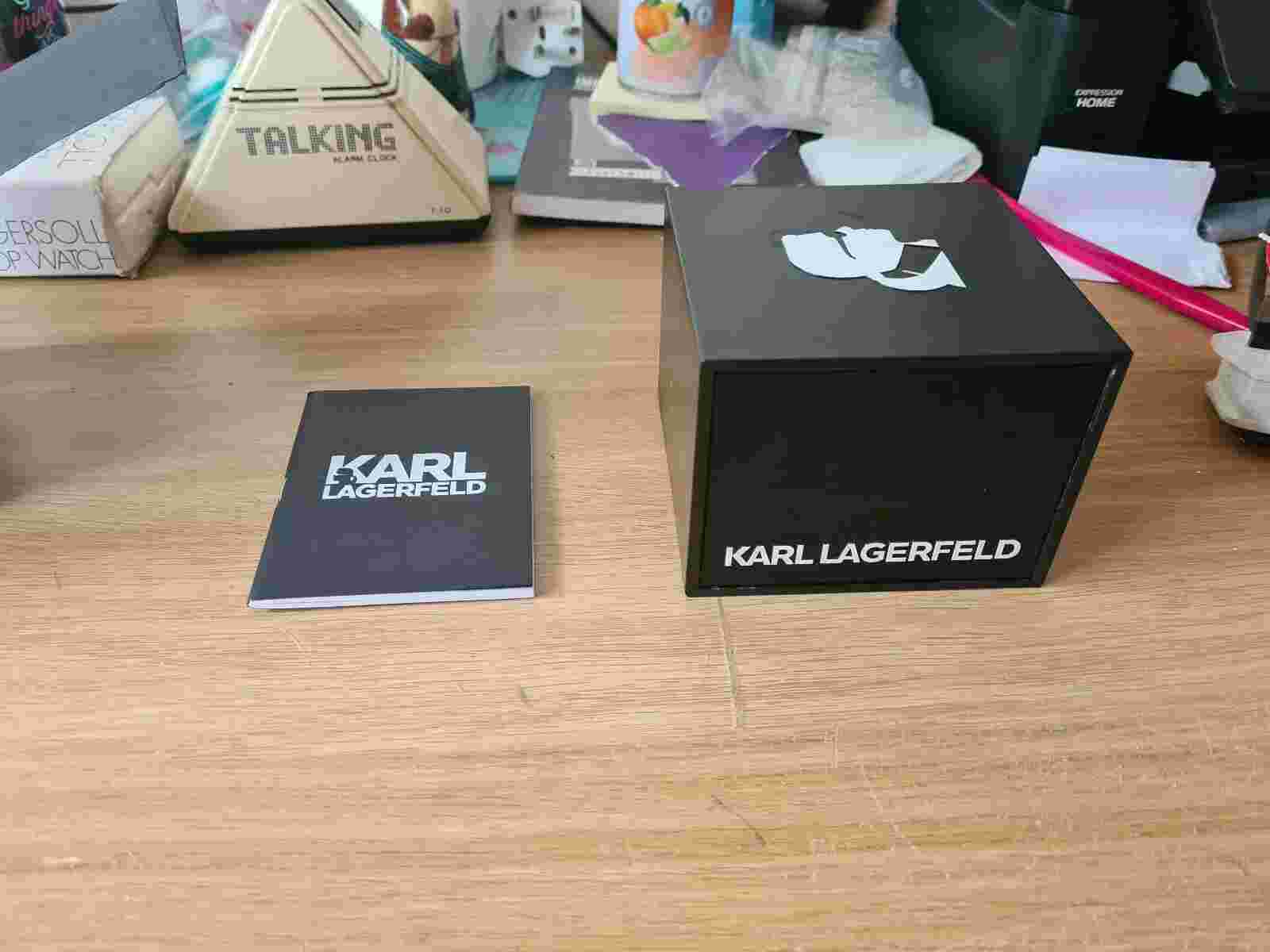 RARE LTD ED KARL LAGERFELD TOKIDOKI KL2212 KITTY CHOUPETTE WATCH POP PRISTINE