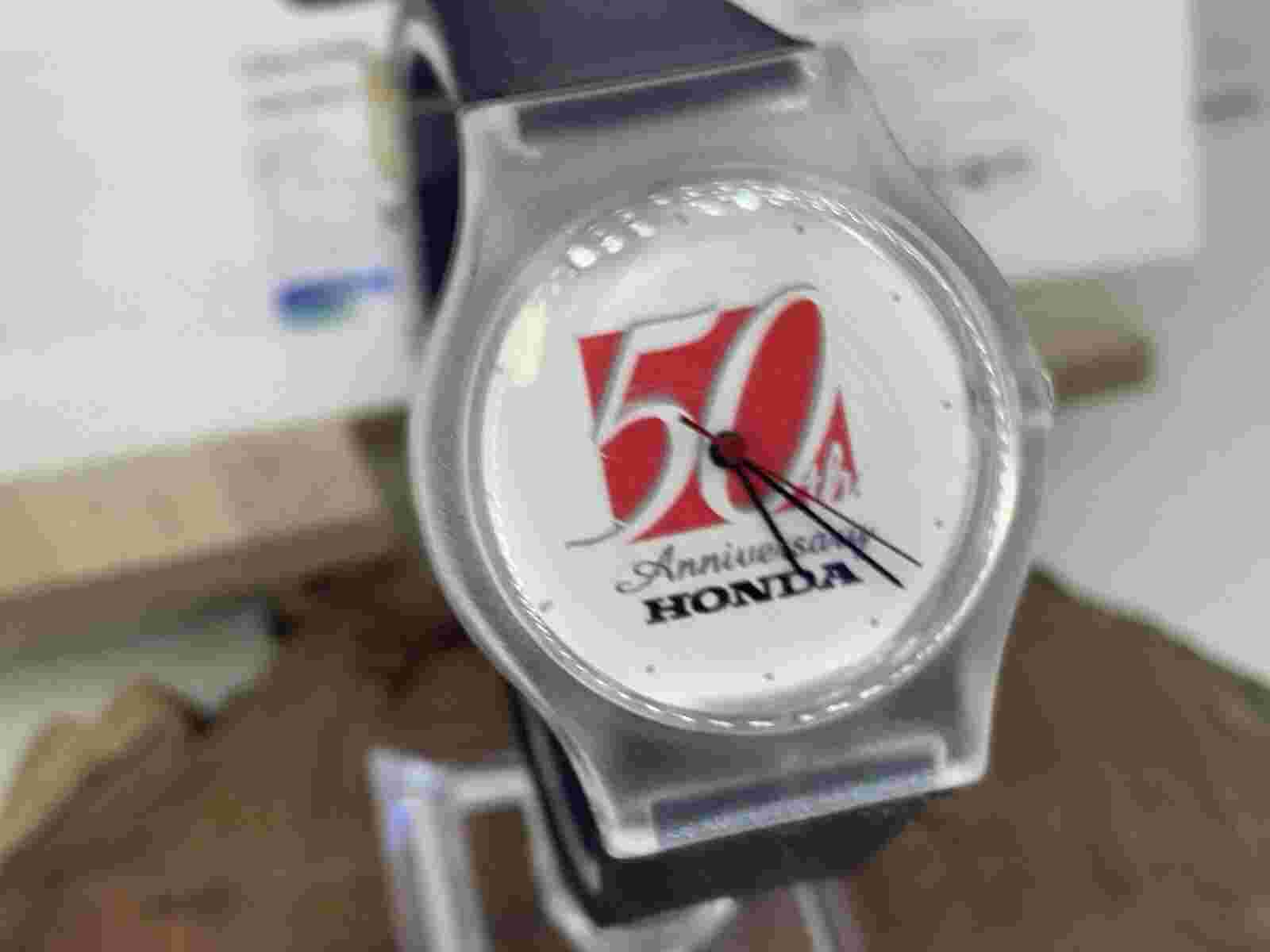 Honda Watch 50th Anniversary Promotional Piece In Presentation Box Tested