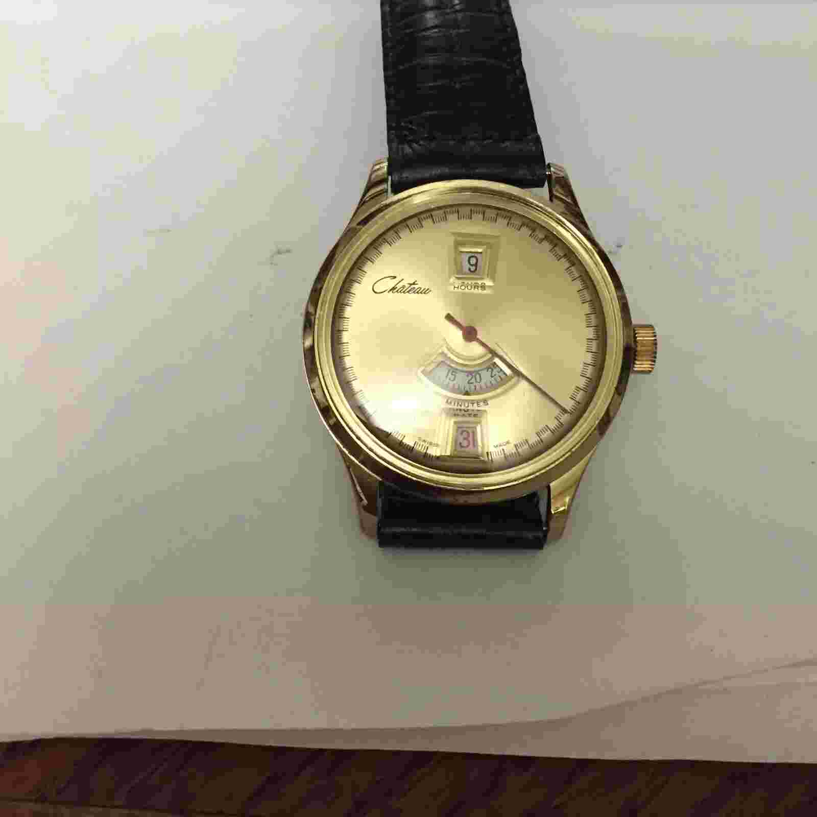 VINTAGE CHATEAU SWISS MADE MANUAL WINDING
