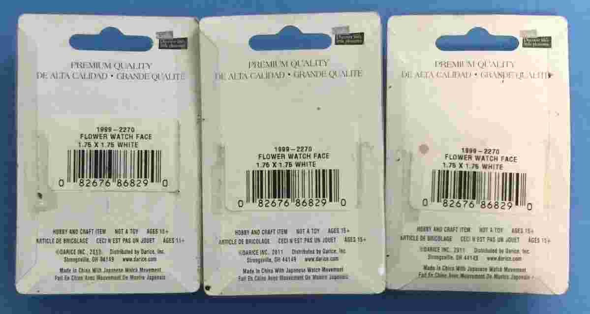 Darice Jewelry Designer Watch Face Cadran De Montre (3)