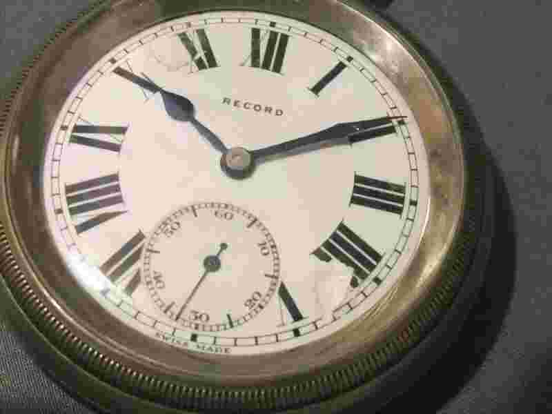BR(M) 18807 British Railways Midland Railway Pocket Watch. Record 15 Jewel Swiss