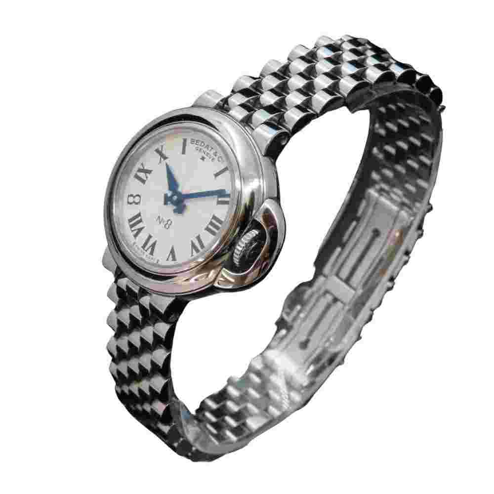 Wristwatch BEDAT&Co B827.011.600B N8 Silver Ladies Quartz Stainless Steel USED