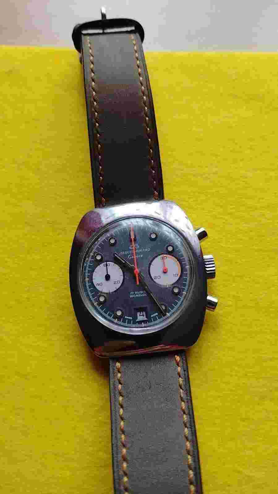 Jaquet Girard / Geneve / Valjoux 7734 / Cronograph  / Swiss Made