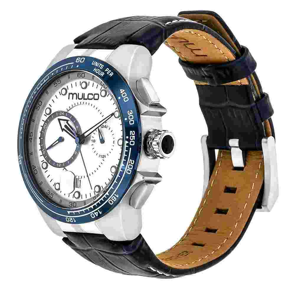 Mulco Lyon Swiss Made TMI Movement Men's Leather Luxury Watches