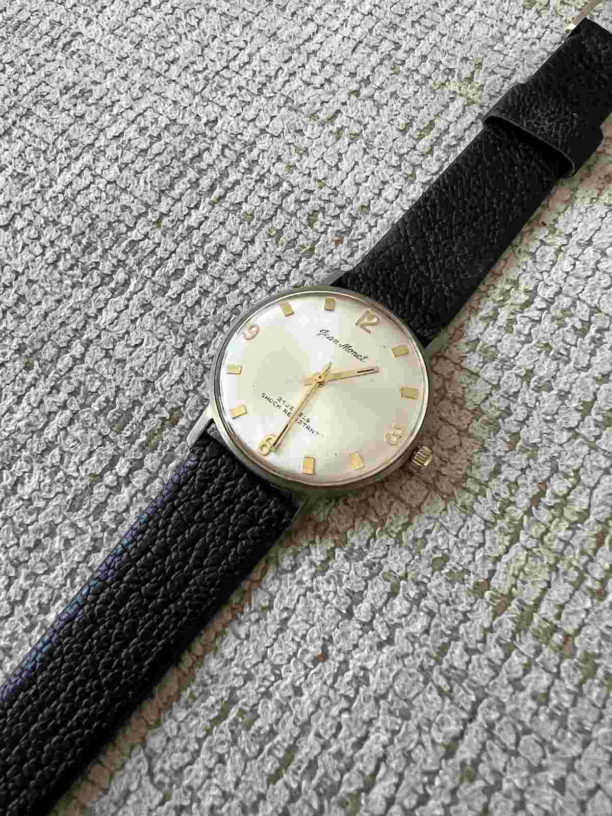 Jean Monet Hand Wind Vintage Watch