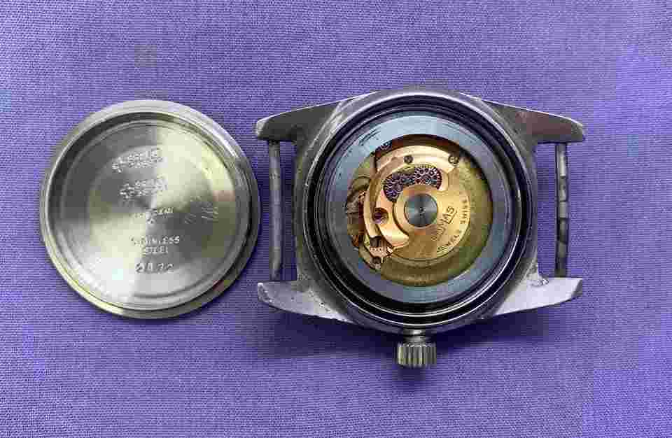 (RARE) Vintage DAMAS Marinograf Skin Diver Men Watch