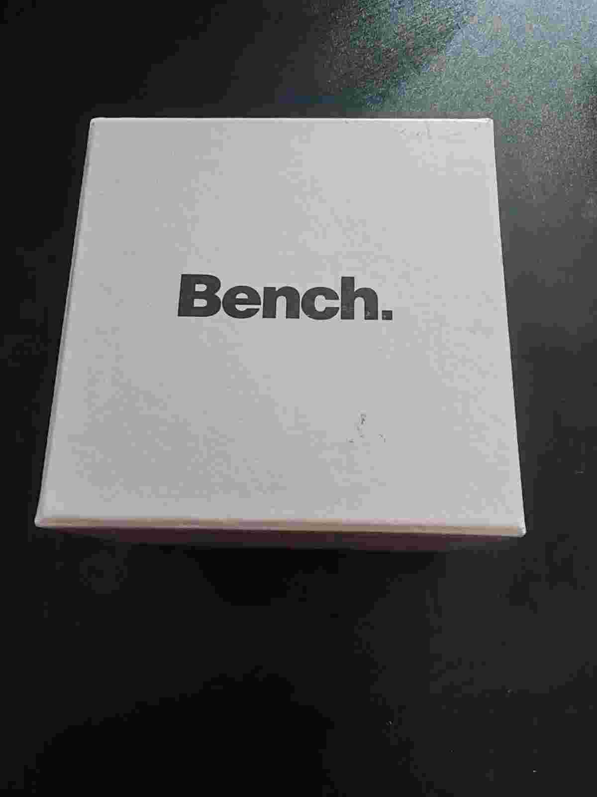 Mens Silver Bench Watch In Box BC0360WHBK