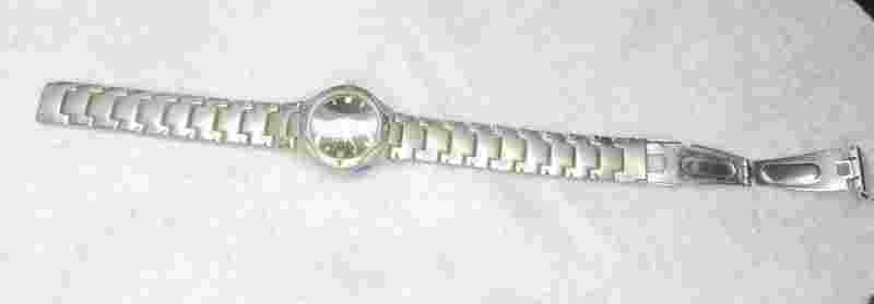 Charles Raymond Watch All Stainless Steel Quartz Analog Ladies  New Battery