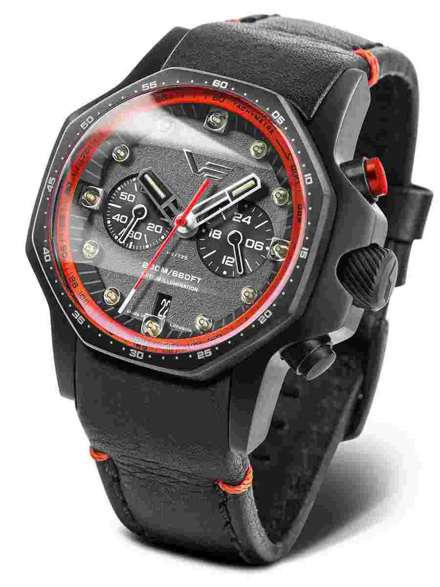 Vostok-Europe Atomic Age Andrei Sakharov Men's Watch YM86-640C699