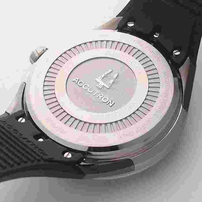 Bulova Accutron DNA 2ES8A001 Skeleton Quartz Wristwatches Mens Stainless steel