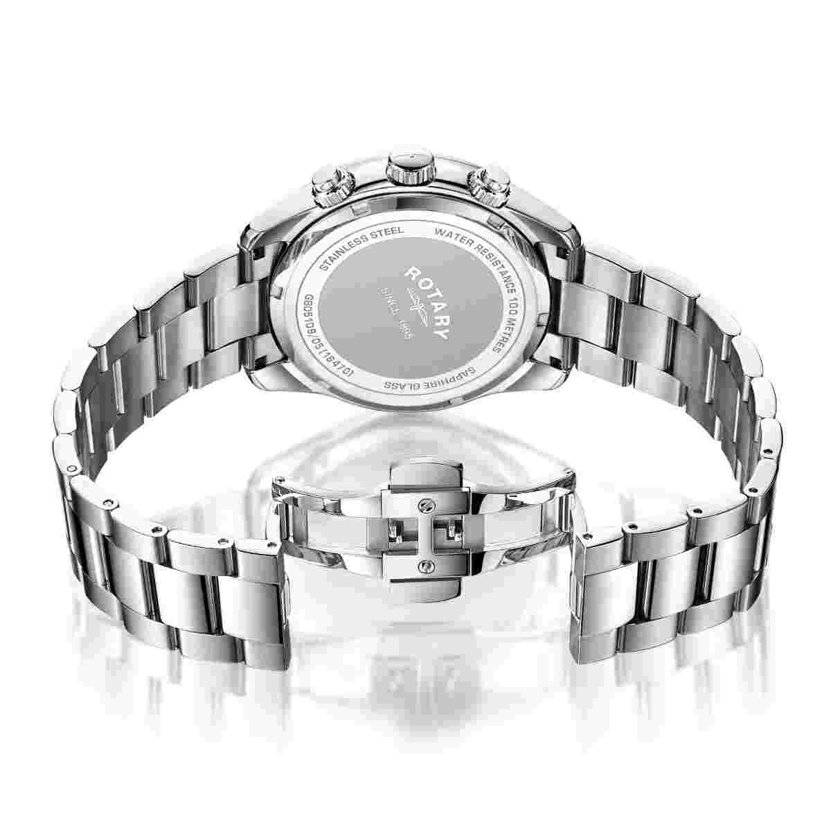 Rotary Gents Henley Watch GB05109/05 43mm Water Resistant