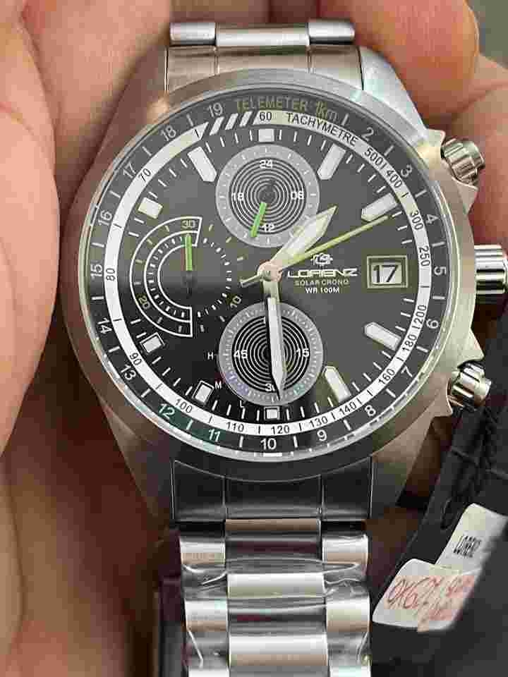 Lorenz Solar crono Fantastico lorenz solar crono full set con doppio cinturino