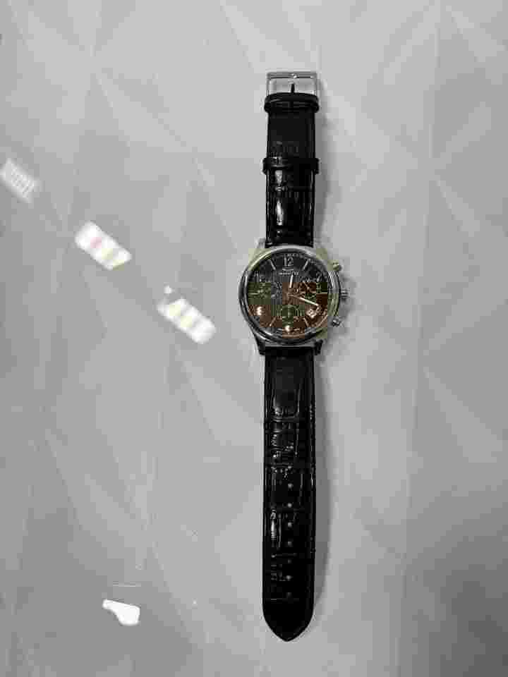 Sandoz EleGant Cronógrafo Hombre Reloj cronógrafo de cuarzo en negro original.